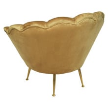 Charlemagne Velvet Armchair